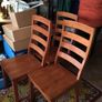Solid wooden dining table Image 3
