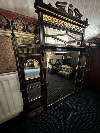 Antique over mantle
