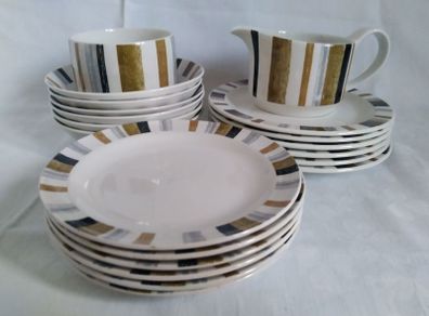 Midwinter, vintage plates, vintage bowls, Queensberry, Mid century ,