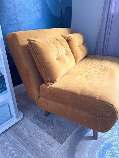 Mustard Sofa Bed from SLF.ie
