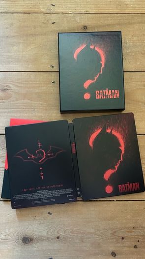 The Batman 4k & Blu-ray Steelbook Collector Edition