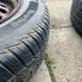 Toyota Starlet CD 13" Steelies and Hubcaps Image 3