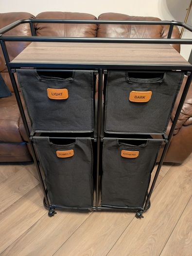 Laundry Basket With Dividers