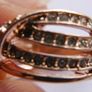 Vintage 18K GP Gold Plated Ring size K Image 10