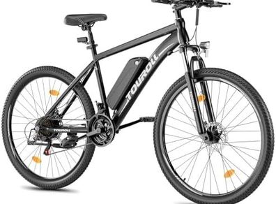 U1 Electric Mountain Bike, 26''/29'' Electric Bicycle Commute E-bike with 36V 13Ah Removable Battery, LED Display, Dual Disk Brake, 21 Speed, MTB for Teenagers and Adults