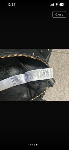 Black leather