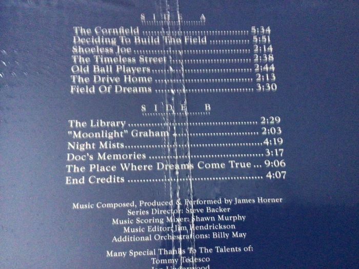 Field of Dreams Vinyl Soundtrack on Cornfield Green Vinyl