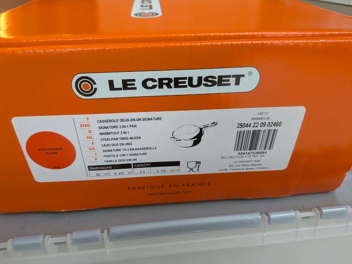 Le Creuset Cast Iron 2-in-1 Saucepan