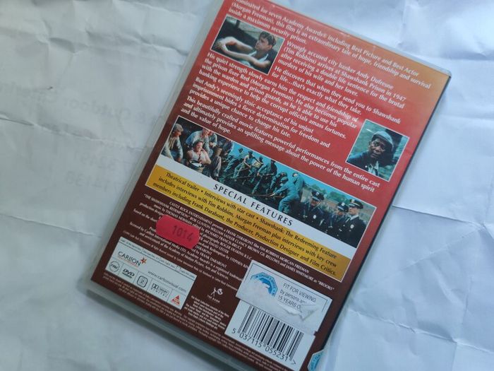 The Shawshank Redemption Dvd
