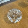 Genuine Orrefors Swedish Crystal Candle Holder Raspberry Collection Image 2