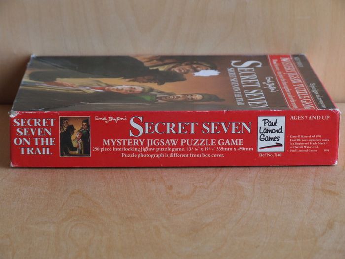 Enid Blyton's Secret Seven on the Trail Mystery 250-piece Jigsaw Puzzle Game