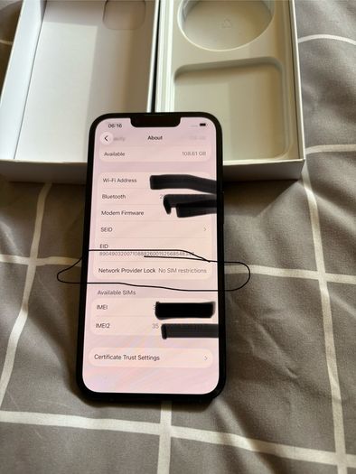 iPhone 14 ( Unlocked / Any Sim )  Like New