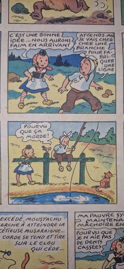 17x rare 1950 fripounet & marisette - inc. christmas eve issue #52