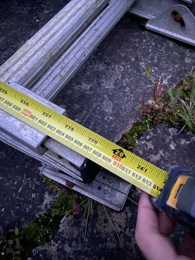 20ft Double Extension ladder