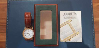 Appella 18K Solid Gold Watch Model 839-1111