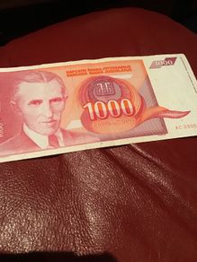 Yugoslavia Banknote - 1000 Dinara 1992