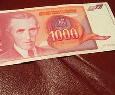 Yugoslavia Banknote - 1000 Dinara 1992