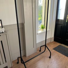 Clothes rail on wheels