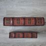Vintage Nesting Faux Book Storage Boxes - Set of 2 Ornate Persian Design Image 8