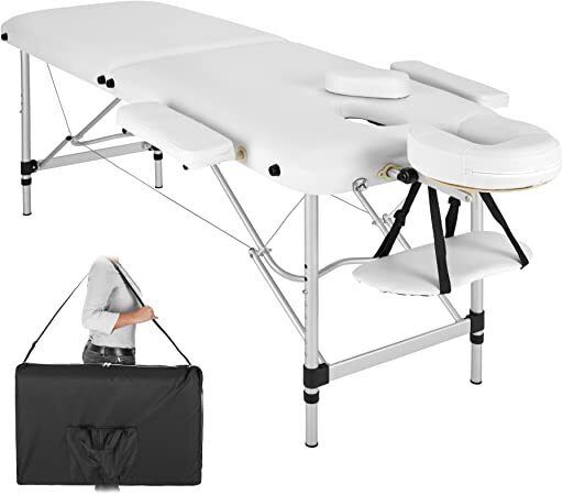 Mobile Aluminium Massage Table 2 Zones Height