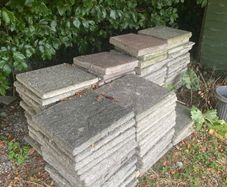 Patio slabs
