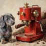 Dachshund Coffee Prints A5 A4 A3 - 6 Designs - Citywest SC - 250gsm Matte - Sausage Dog Image 6