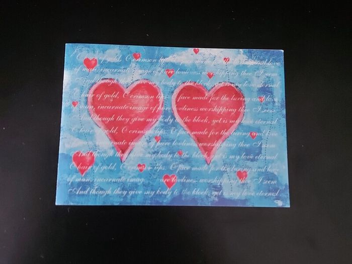 Callcard Mint in Folder
