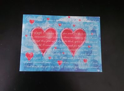 Callcard Mint in Folder