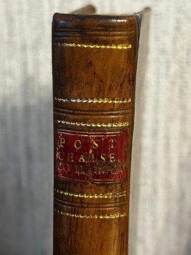 Old book Post-chase companion Ireland 1786