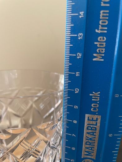 Vintage Edinburgh Crystal Glasses PAIR