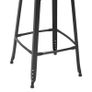 Bar Stools 4 pcs Black Steel Image 5