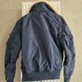 Men's Navy Bomber Jacket Image 3
