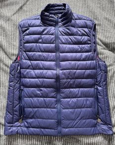 Super Lightweight Mens Gilet XL Size, Navy