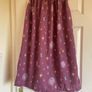 Hand made cottagecore style ruffle lace maxi skirt ladies 8-10 Image 2