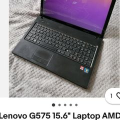 Lenovo laptop G575, Co Mayo
