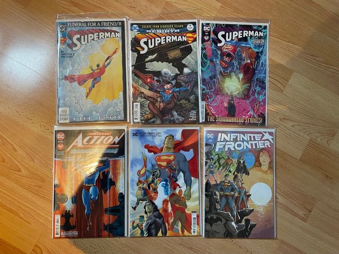 DC Comics Superman Justice League lot