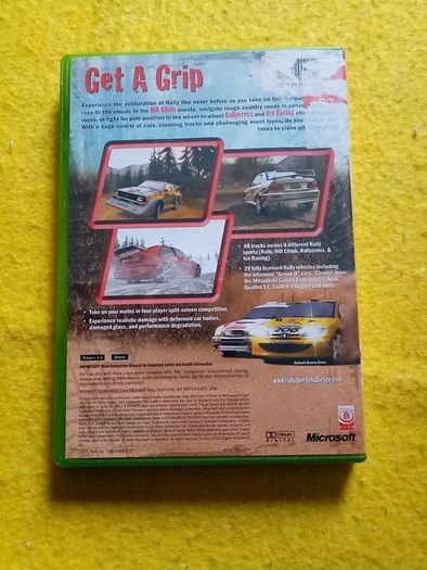 Ralli sport Challenge Xbox Pal version games Original