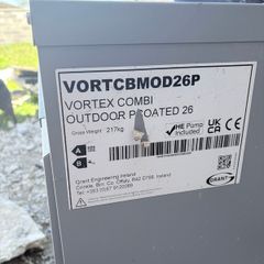 Vortexcombi outdoor oil boiler
