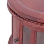 Vitrine Cabinet Brown 50x50x76 cm Solid Mahogany Wood Image 4