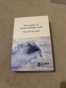 Principles of Irish Contract Law