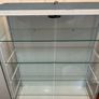 Vintage Shop Display cabinet with glass shelves c1970 Image 2