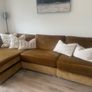 Chaise Sofa with Footstool Image 6