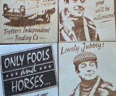 Only Fools & Horses Themed Coaster Set