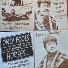 Only Fools & Horses Themed Coaster Set