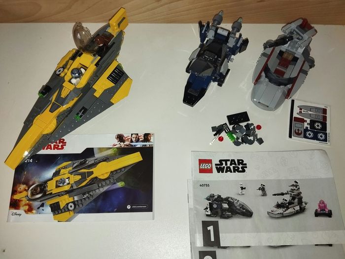 LEGO Star Wars 75214 + 40755 Lot 45e