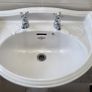 Bathroom Sink, Pedestal and Taps Image 2