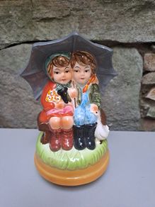 Vintage musical figurine