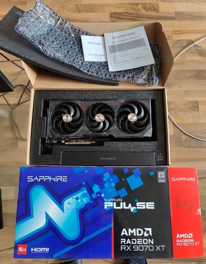 SAPPHIRE Pulse Amd Radeon Rx 9070 XT Gaming 16gb Sealed Unit
