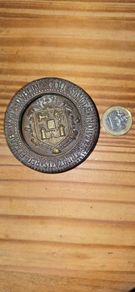 Rare C.1884 Victorian Era Trinity College Dublin Bronze Doorknocker