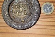 Rare C.1884 Victorian Era Trinity College Dublin Bronze Doorknocker